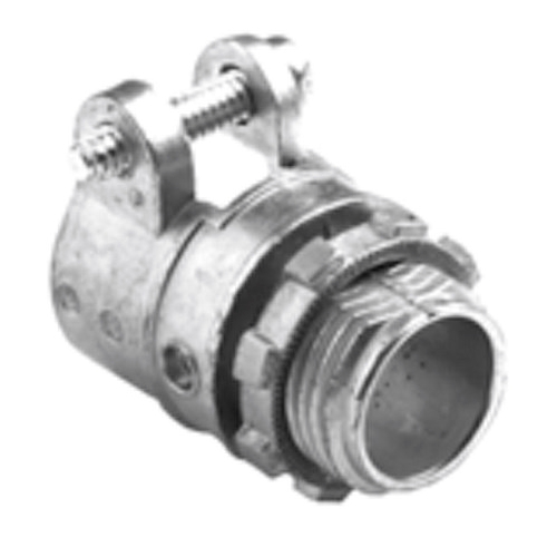 Bridgeport 407DC2 Flexible Metal Conduit Squeeze Connector; 1/2 In Crescent Electric Supply
