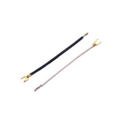 "Engineered Products 20065 EPCO 8 in. PowerTail with Flanged Terminal, Stripped 5/8 in. , Black,"