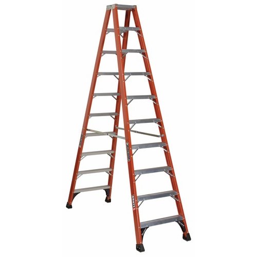 lou FM1410HD LOUISVILLE Twin Front Ladder,Louisville,BRUTE,Type IAA,CSA,ANSI A14.5,OSHA,3.000 IN Step Product image for lou FM1410HD LOUISVILLE Twin Front Ladder,Louisville,BRUTE,Type IAA,CSA,ANSI A14.5,OSHA,3.000 IN Step