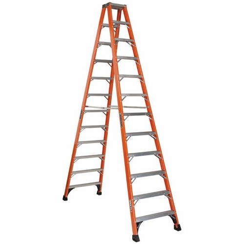 lou FM1412HD LOUISVILLE Twin Front Ladder,Louisville,BRUTE,Type IAA,CSA,ANSI A14.5,OSHA,3.000 IN Step Product image for lou FM1412HD LOUISVILLE Twin Front Ladder,Louisville,BRUTE,Type IAA,CSA,ANSI A14.5,OSHA,3.000 IN Step