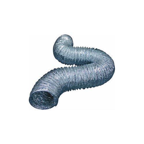 Lambro 414UL LamaFlex 400 Series Duct, Length: 25 FT, Inside Diameter: 4 IN, Round Duct, Aluminum/Polyester, UL Listed Standard