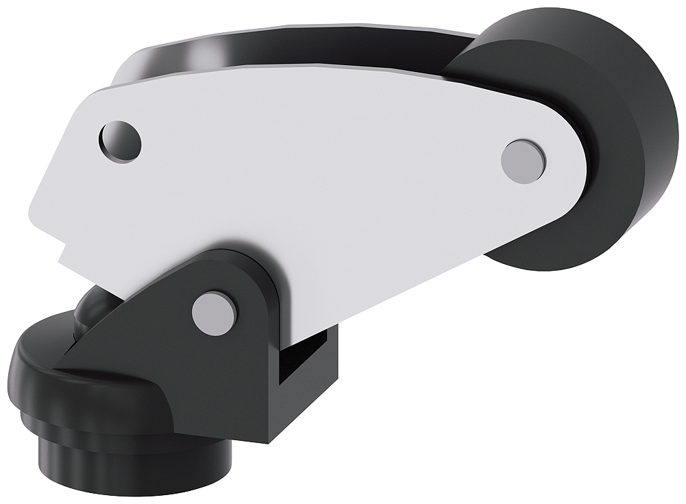 Actuator head for position switch 3SE51 Angular roller lever Stainless steel lever with Plastic roller 22 mm