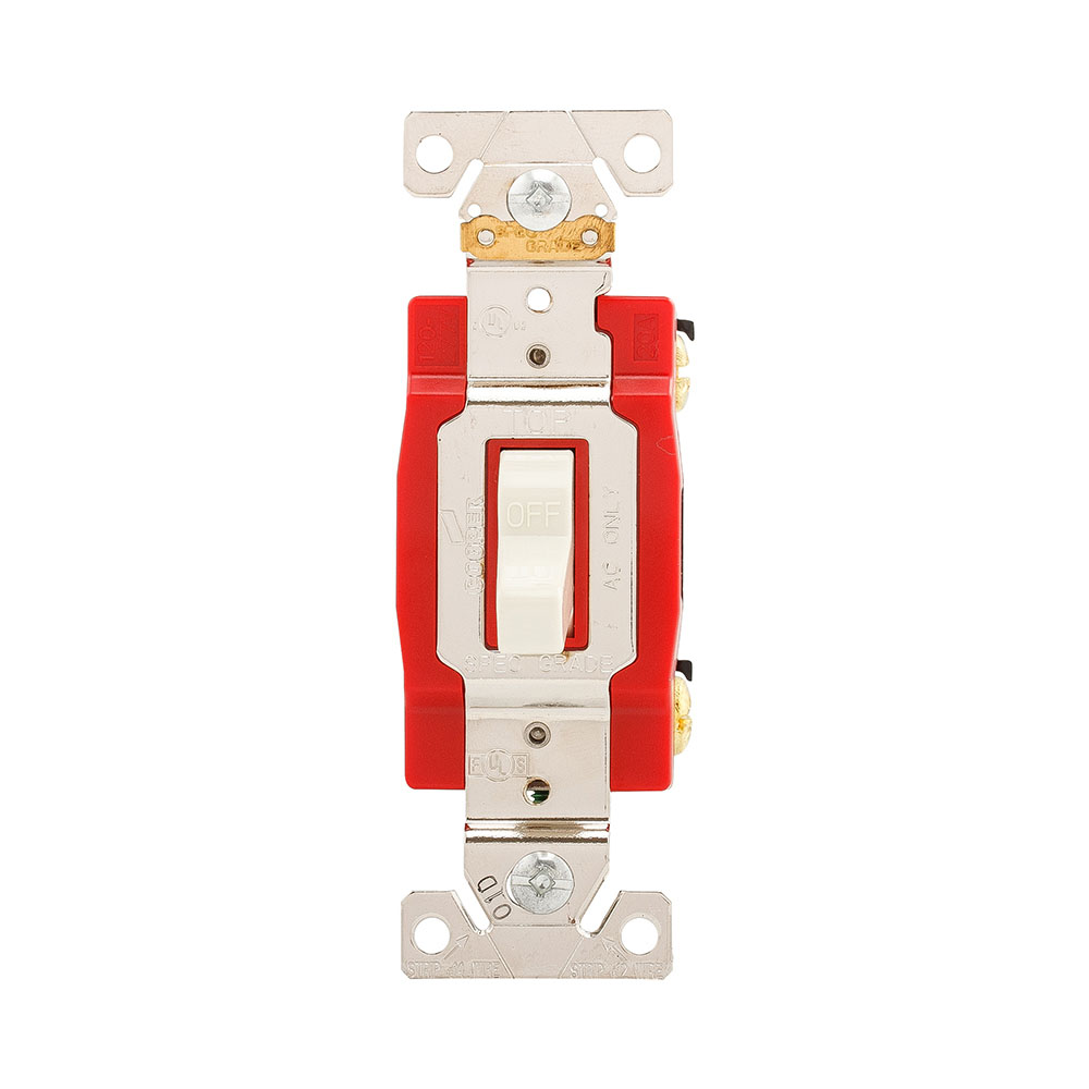 Eaton Arrow Hart industrial grade toggle switch, 20A, 120/277V, Single-Pole switch