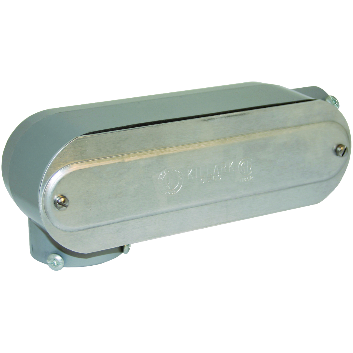 CO SERIES - ALUMINUM CONDUIT BODY WITH COVER AND GASKET - LR TYPE - HUBSIZE 1-1/2 INCH - VOLUME 31.0 CUBIC INCHES