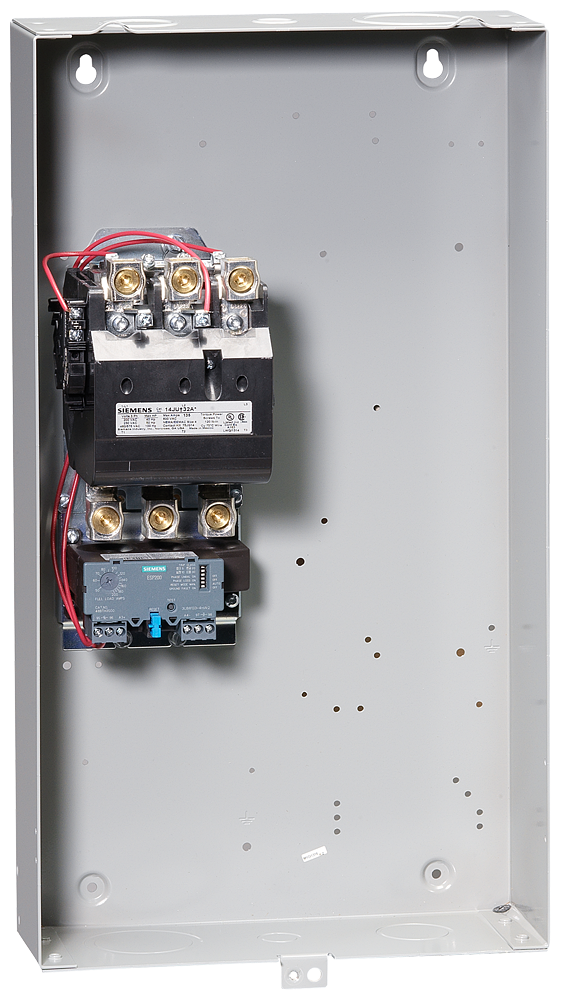 Non-reversing motor starter, Size 4, H2 Solid-state overload relay, OLR amp range 50-200A, 110 120/220 240VAC 60Hz coil, Non-combination type, Enclosure type 1, Indoor general purpose use, Standard width enclosure