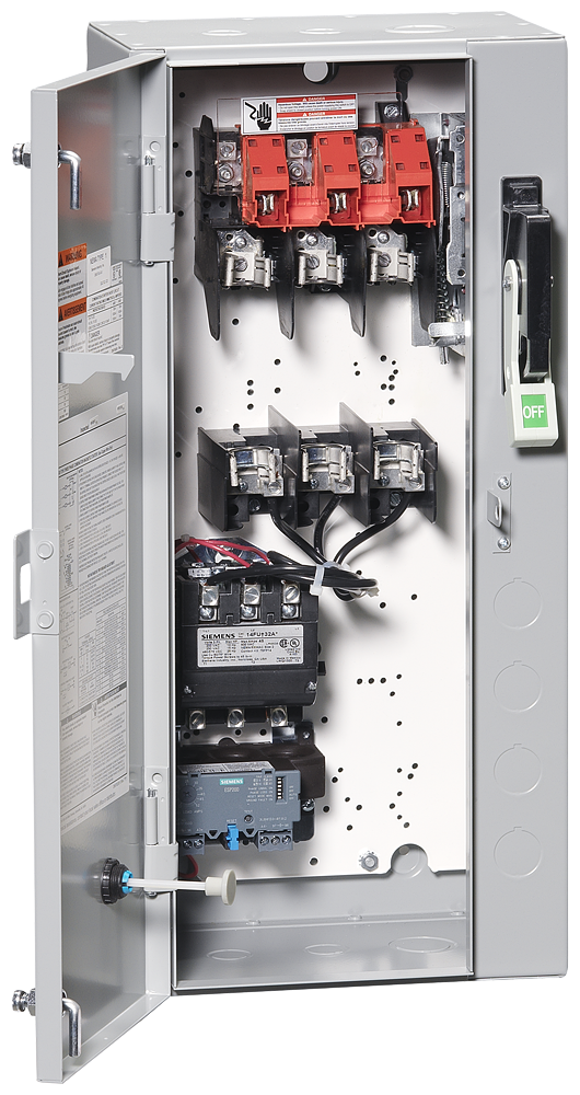 Non-reversing motor starter, Size 2, H2 Solid-state overload relay, OLR amp range 13-52A, 110 120/220 240VAC 60Hz coil, Combination type, 60A fusible disconnect, 60A/600V fuse clip, Enclosure NEMA type 1, Indoor general purpose use, Standard width enclosure