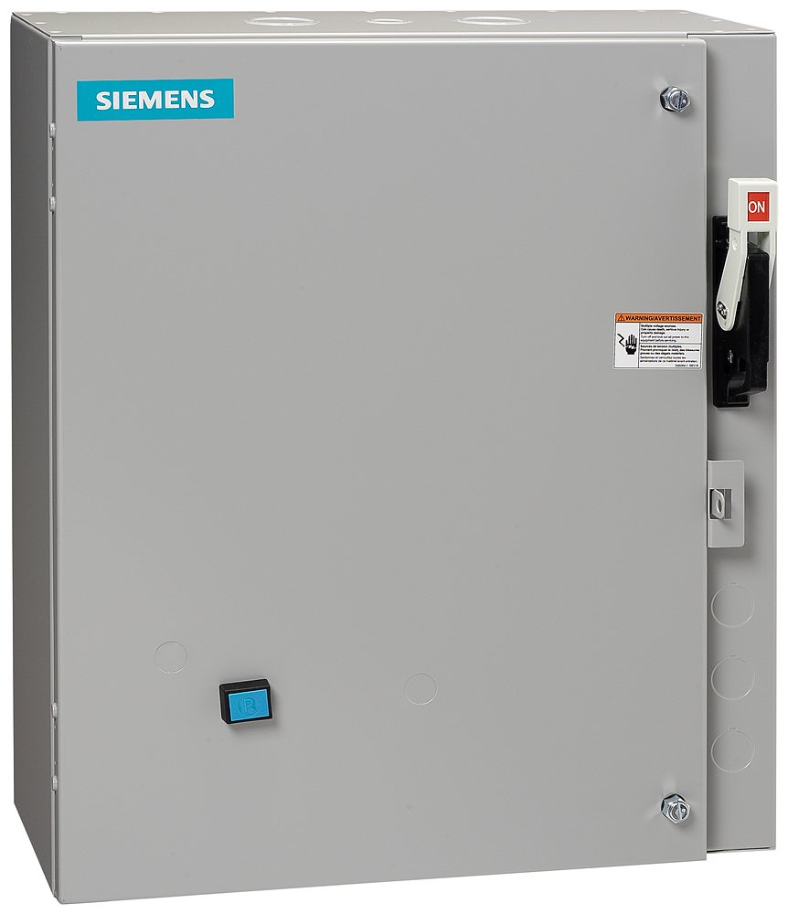 Non-reversing motor starter, Size 0, H2 Solid-state overload relay, OLR amp range 5.5-22A, 110 120/220 240VAC 60Hz coil, Combination type, 30A fusible disconnect, 30A/250V fuse clip, Enclosure NEMA type 1, Indoor general purpose use, Extra-wide enclosure