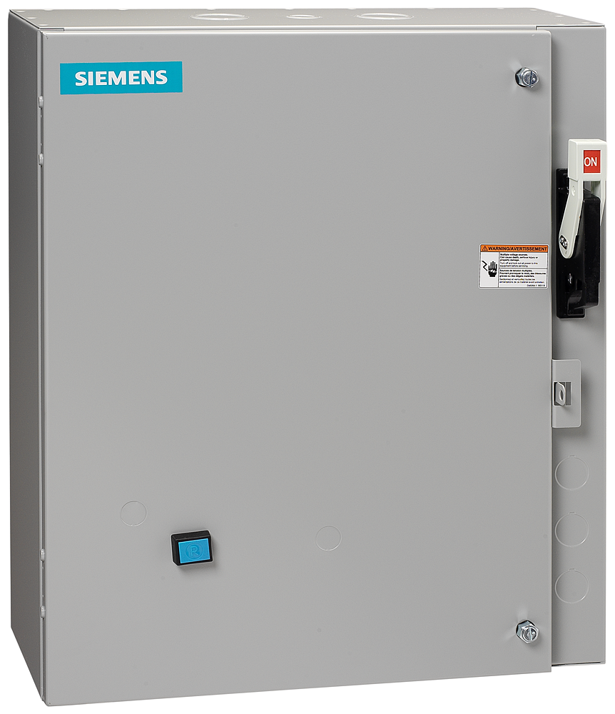 Non-reversing motor starter, Size 3, H2 Solid-state overload relay, OLR amp range 25-100A, 110V 50Hz / 120V 60Hz coil, Combination type, 100A non-fusible disconnect, Enclosure NEMA type 1, Indoor general purpose use, Standard width enclosure