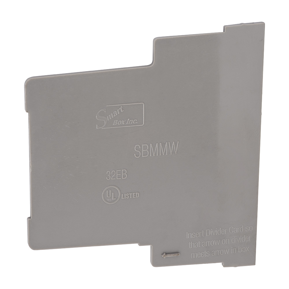MADISON, WALL DIVIDER-LOW VOLTAGE WALL DIVIDER - LOW VOLTAGE ALLOWS MIXED VOLTAGES IN BOX