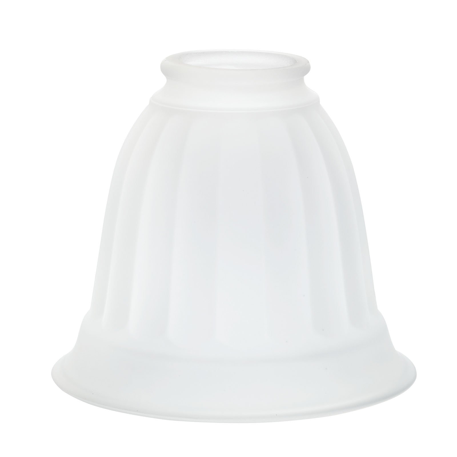 This 2 1/4 inch Glass Shade is a beautiful, versatile accent piece that showcases Satin Etched Glass detailing.