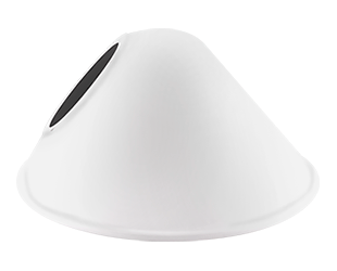 AngLED Cone Shade For LED Gooseneck Gooseneck, White