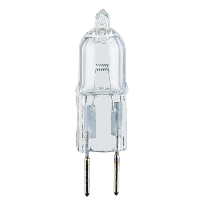 10W T3 JC Halogen Low Voltage Xenon Clear G4 Base, 12 Volt, Card, 2-Pack