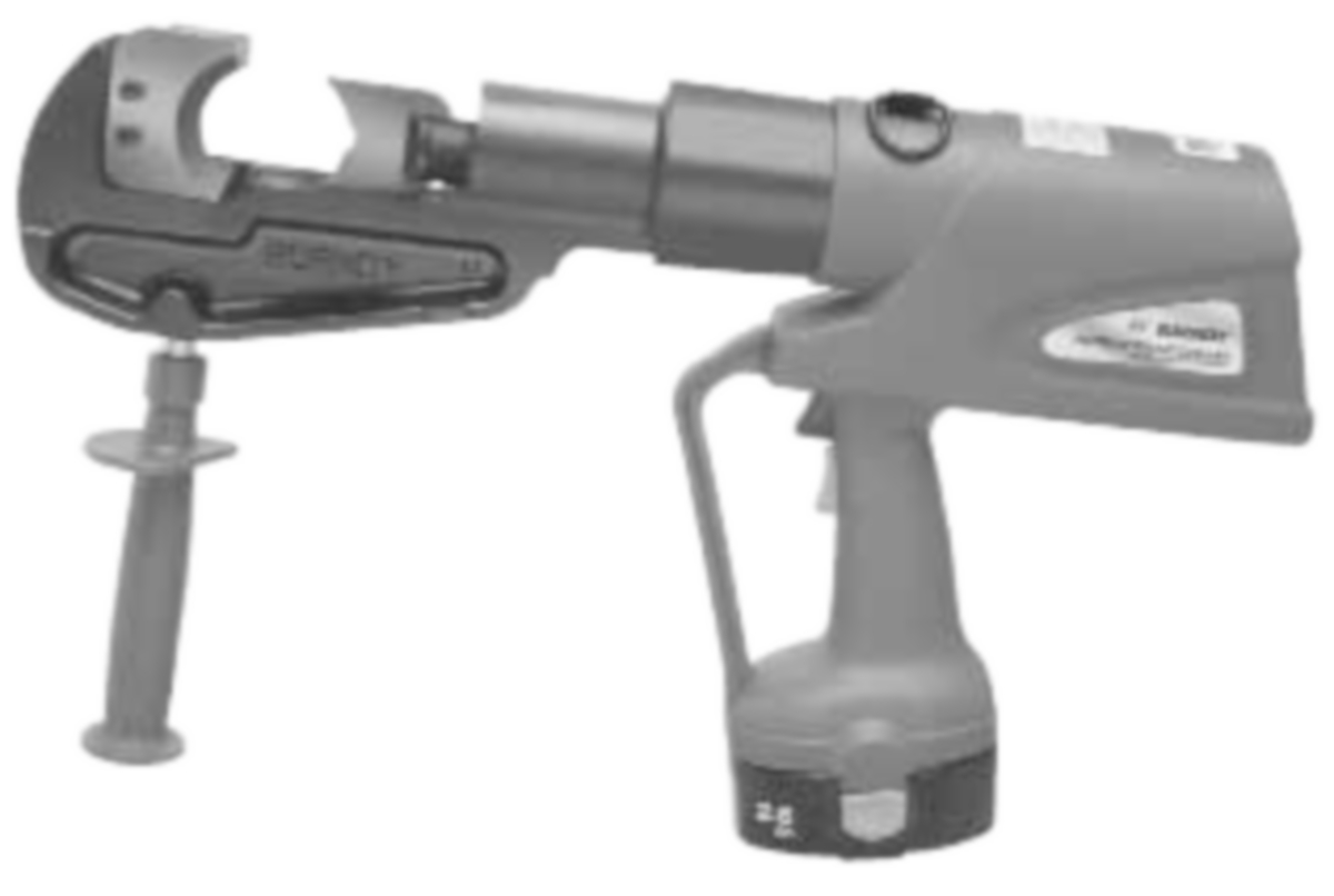 Product image for Hubbell Power VCBP6FT Versa Crimp Fliptop Battery Tool