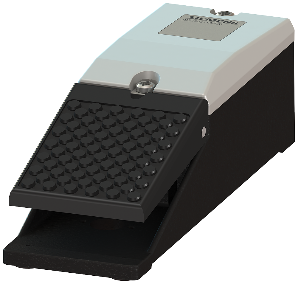 FOOT-OPERATED SWITCH CABLE ENTRY M20X1,5 IP65, 1NO + 1NC WITHOUT CAP