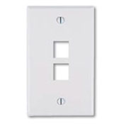 Product image for LEV 40702-BW WP 2 PORT SG WH