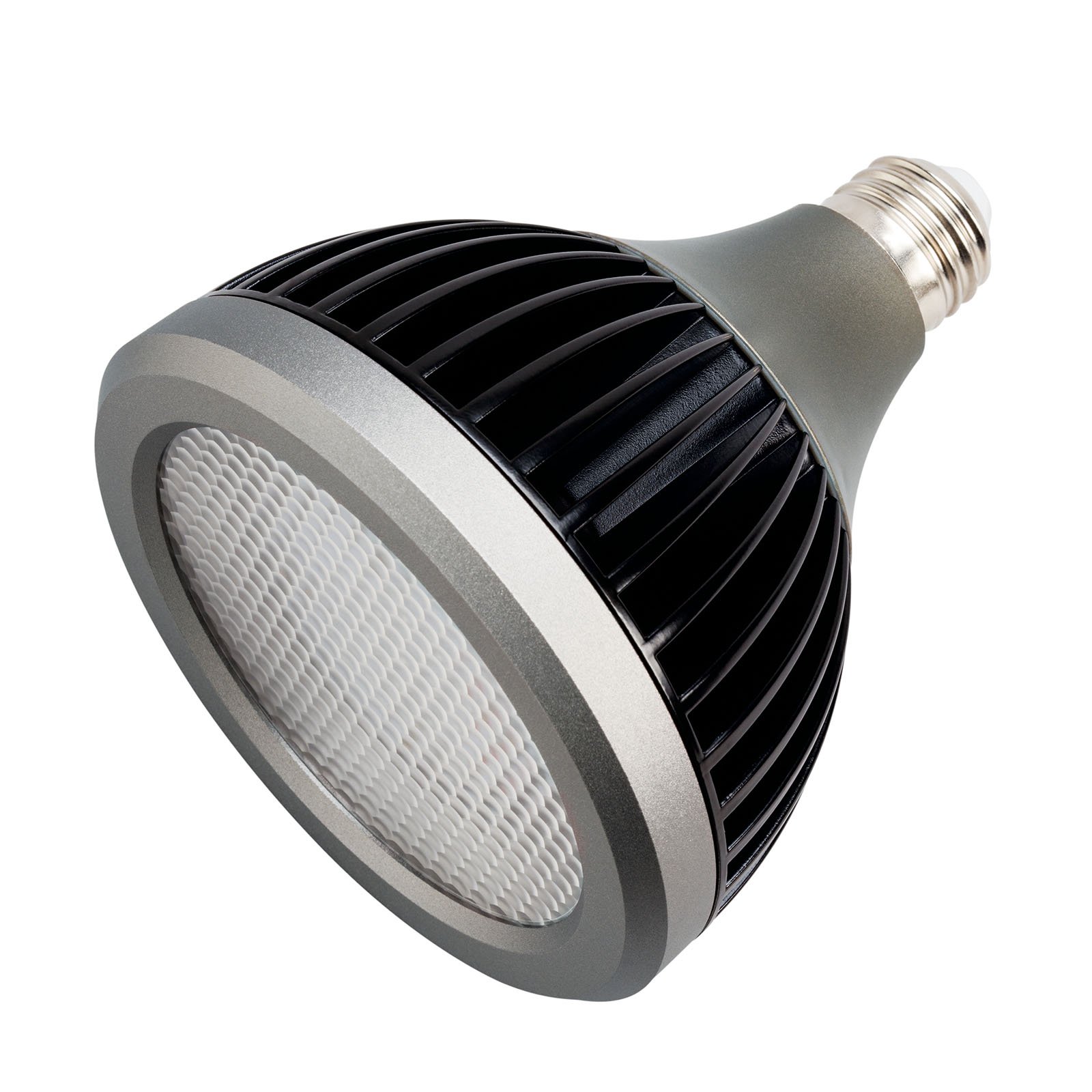 This wet location PAR38 120V-277V LED lamp compares to the 75W Halogen. Featuring a 4200K cool white temperature, this lamp puts forth a 40-degree flood beam spread angle. This product is designed for use in an enclosed or open fixture.