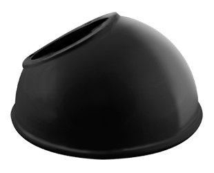 Product image for RAB GSAD11B ANG DOME 11" FOR GNLED
