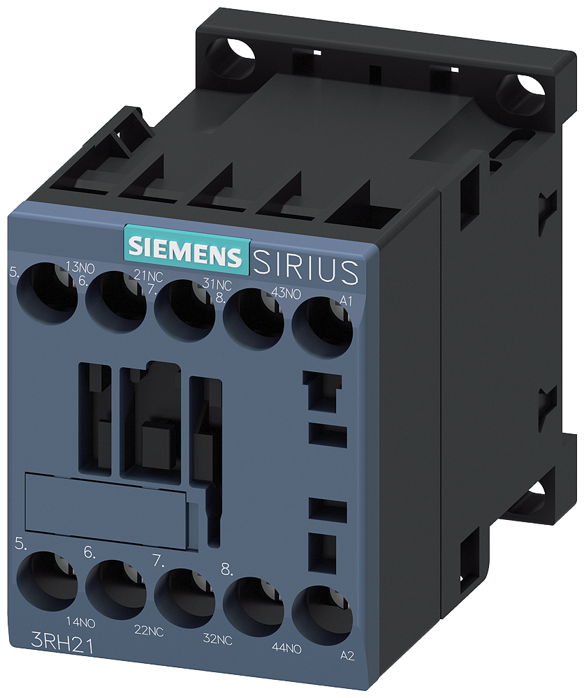 Contactor relay, 2NO+2NC, AC 600V, 60HZ, size s00, screw terminal