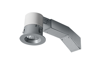 Remod 2 Inch Rnd 8W,3, 5000k, Dimmable Triac 20Deg 1/2 Inch Trim, Silver Ring