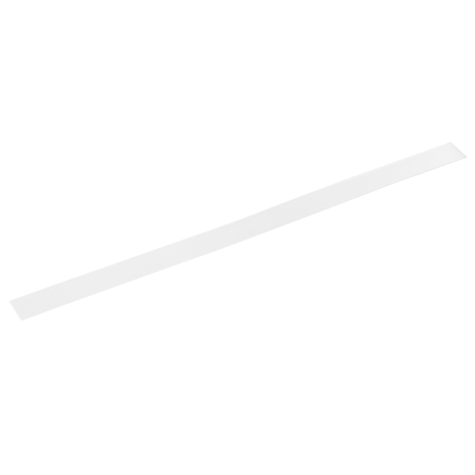 Diffuser for U channel track for use with LED tape lighting.