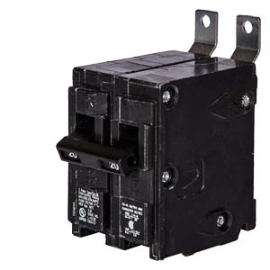 Product image for Siemens B2110 120/240 Volt 110 Amp 10 Kaic 2-Pole Type BL Molded Case Circuit Breaker