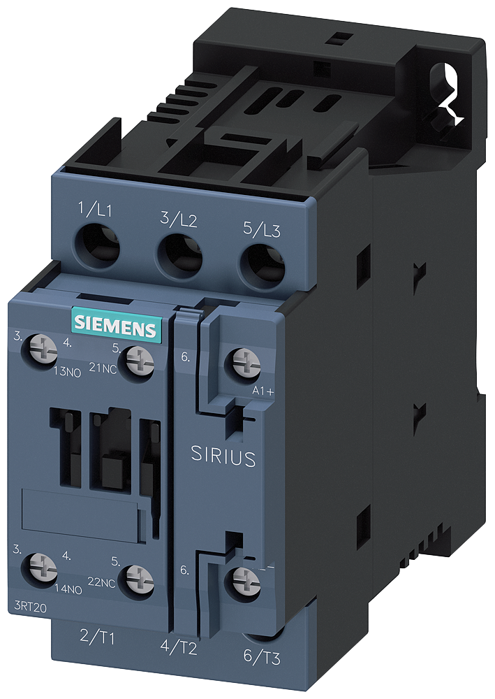 CONTACTOR, AC-3, 7.5KW/400V, 1NO+1NC, DC 12V, 3-POLE, SZ S0 SCREW TERMINAL