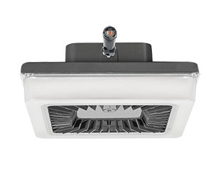 Porto Xl 18 inch 105W, 4000k, LED 277V Swivel Photocell, polycarbonate Lens, Bronze