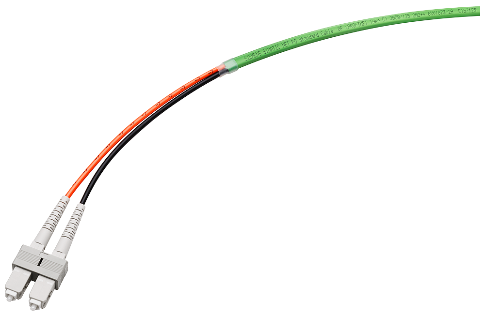 SIMATIC NET FO STANDARD CABLE GP (50/125). PREASSEMBLED WITH 2X2 SC CONNECTORS.LENGTH 40 M