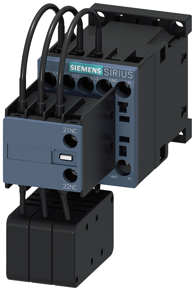 CONT.. AC-6B. 12.5KVAR/400V. 1NO+1NC. 220 V 50 HZ / 240 V 60 HZ. 3-POLE. SIZE S00 SCREW TERMINALS