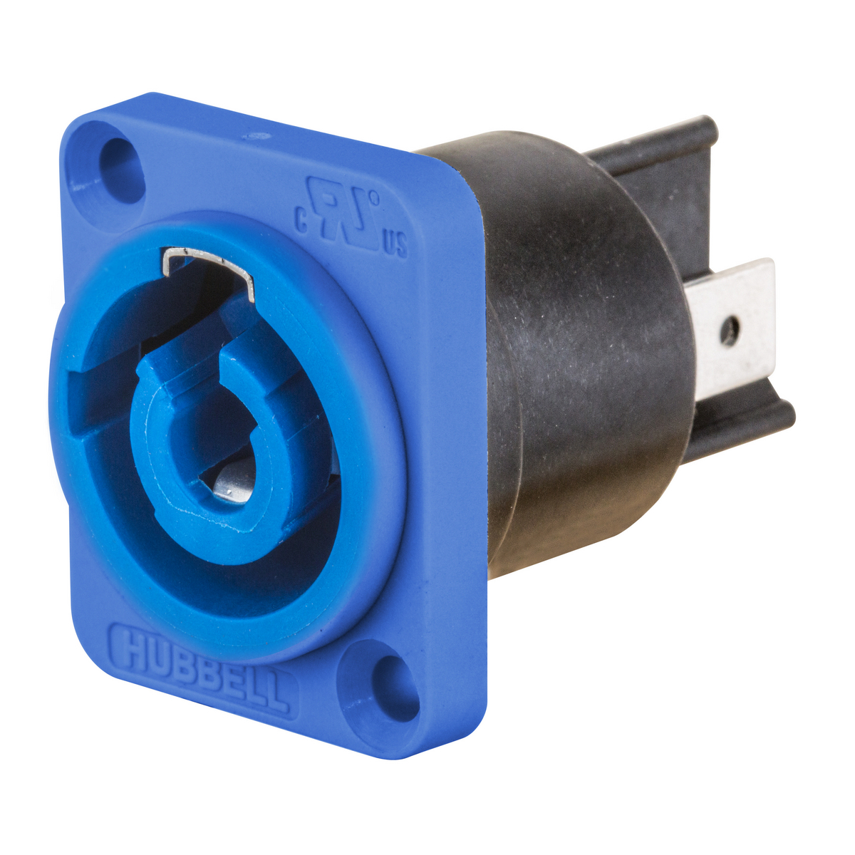 Product image for Hubbell HBLPMIDBL INSUL-LOCK, PANEL MOUNT INLET, DIVIDED,