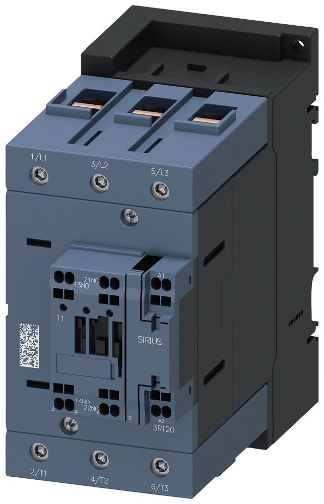CONTACTOR. AC3 37KW/400V. 1NO+1NC. 20-33VAC/DC. COM.CAP.. 3-POLE. 3NO. SIZE S3.SPRING-TYPE TERMINALS. INTEGRATED VARISTOR