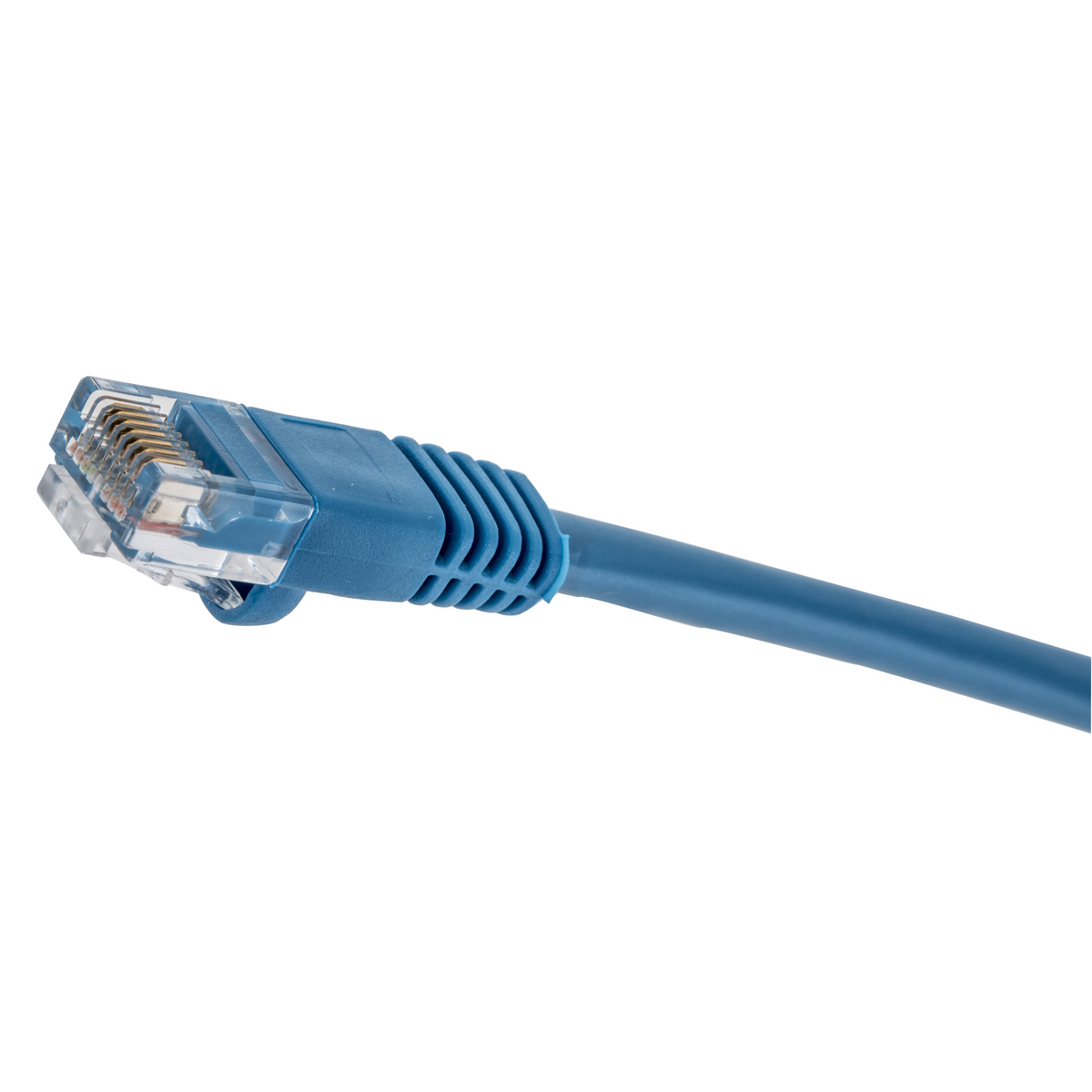 Hubbell Premise Wiring, Patch Cord, NETSELECT, Category 5E, Slim, Blue,5 Foot