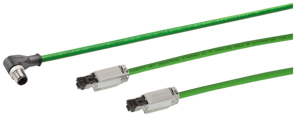 IE connecting cable IE FC RJ45 Plug-180/IE FC RJ45 Plug-180 IE FC Trailing Cable GP Pre-assembled with 2x IE FC RJ45 Plug 180 Length 20 m