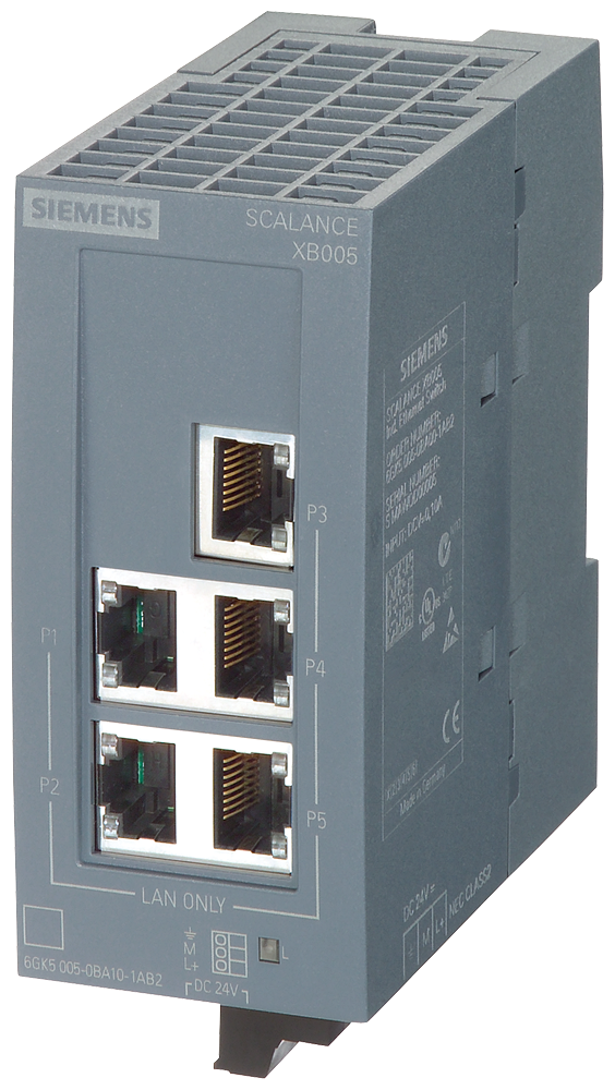 SCALANCE XB005G Unmanaged Industrial Ethernet Switch