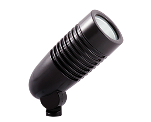 LFlood, 4W, 3000k, LED 12V Ac Landscape Flood, LfLED, Bronze