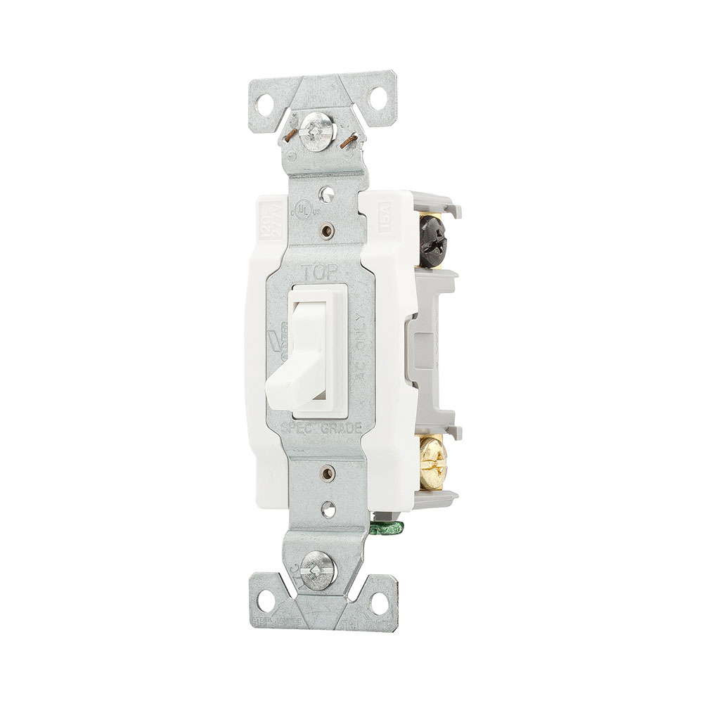 SW Toggle 4Way 15A 120V Grd WH 4734991