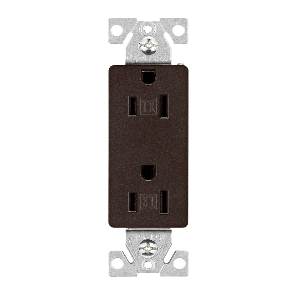 Recp TR Deco Duplex 15A 125V 2P3W RB 4745256