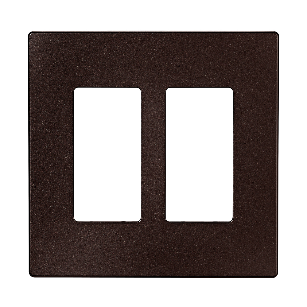 Wallplate 2G Deco Screwless Poly Mid RB 4745287