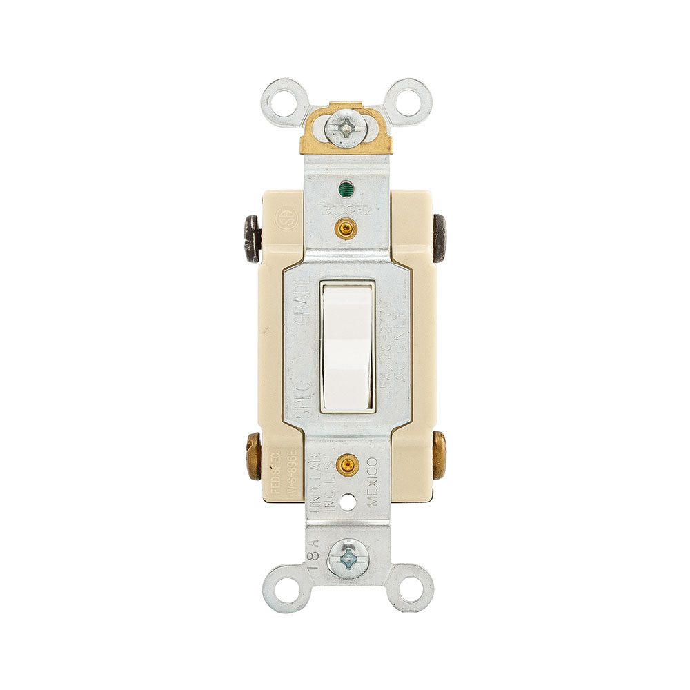 SWITCH TOG 4WAY 15A 120/277V B/SWIRE WH 4737435