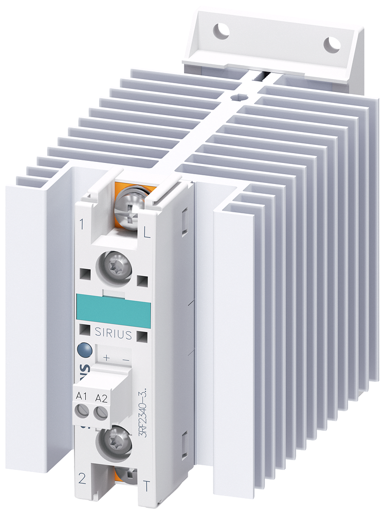 Solid-state contactor 1-phase 3RF2 AC 51 / 40 A / 40 C 48-600 V / 4-30 V DC Ring cable connection Blocking voltage 1200 V