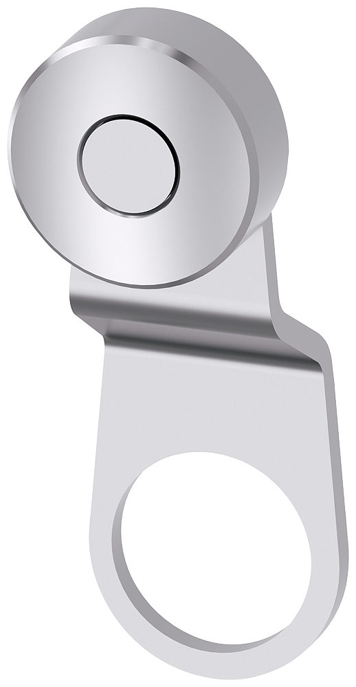 TWIST LEVER FOR POSITION SWITCH 3SE51 STAINLESS STEEL LEVER 35MM LONG.STEP 9MM.W. PLASTIC ROLLER 19MM