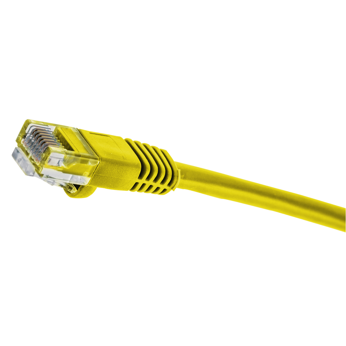 Hubbell Premise Wiring, Patch Cord, NETSELECT, Category 5E, Slim,Yellow, 5 Foot