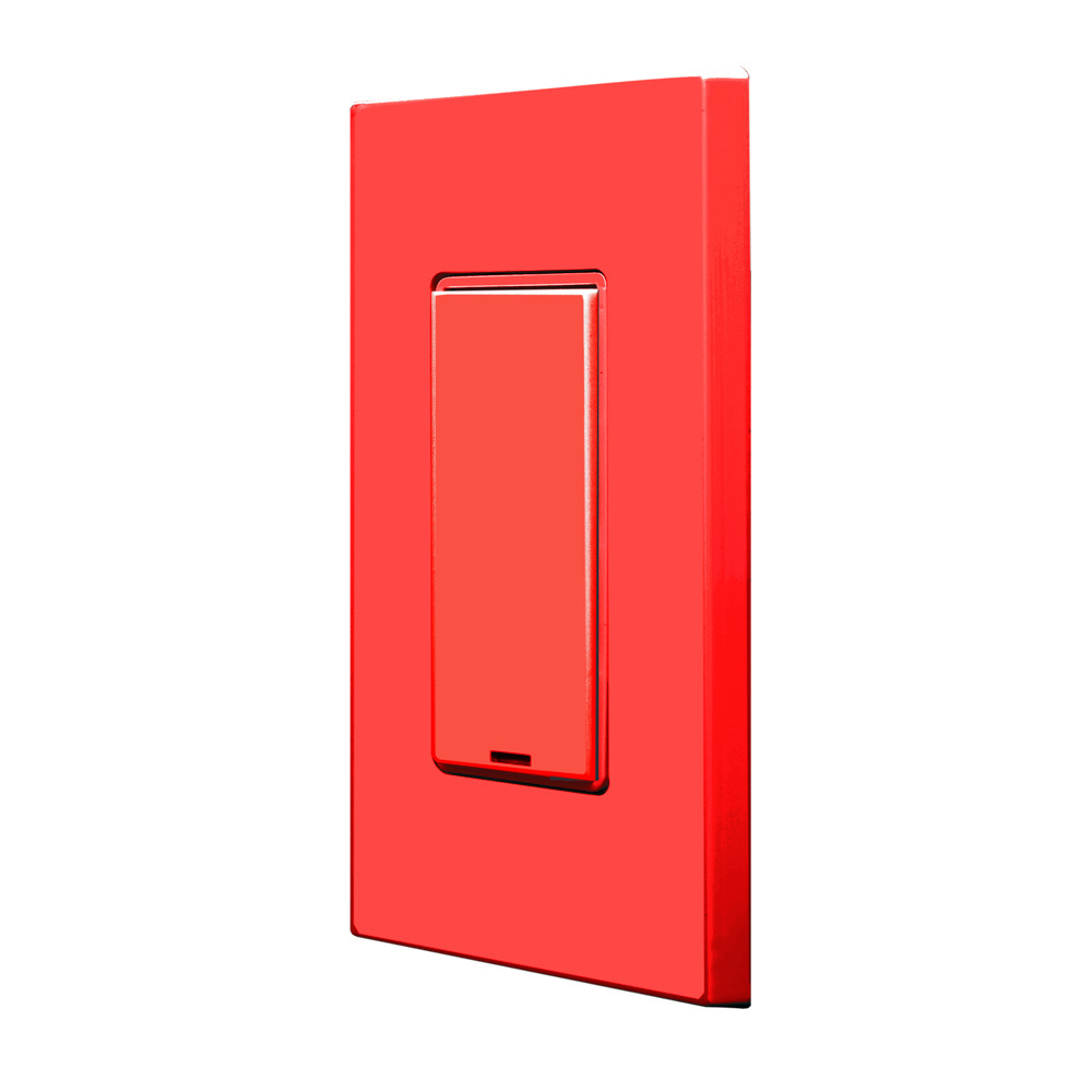 DLV DIGITAL SWITCH 1 BUTTON, COLOR CHANGE KIT, RED