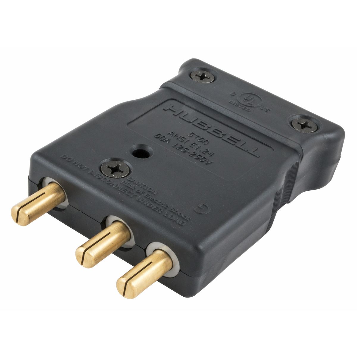 Product image for HWDK HBL60SPM 60A STAGE PIN INLINE