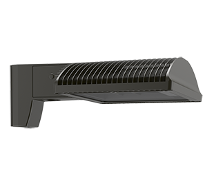 ALED 50W, Type III 8 Inch Arm, 5000k, LED Bilevel, Bronze