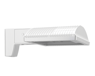 ALED 50W, Type IV With 8 Inch Pole Mounting Arm, 4000k, LED, White