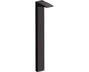 LED Bollard 42 Inch 13W, 3000k with 120V photocell, Bronze
