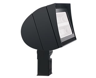 Flood,light 125W,Slipfitter, 5000k, 120-277V Twistlock Photocell, Bronze