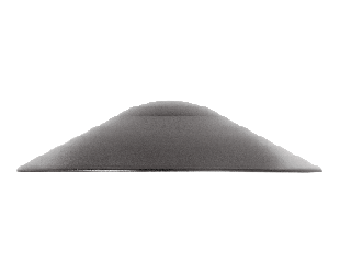 Fern Pagoda Full Cutoff Shade Only Textu, Red, Bronze