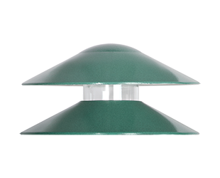 Fern Pagoda 2 Tier Shade 6W,Only Verde, Green